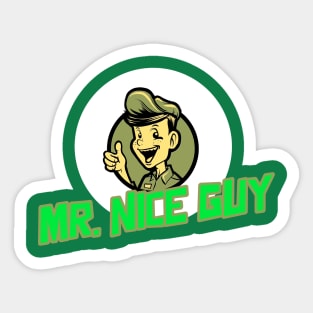 Mr. Nice Guy Sticker